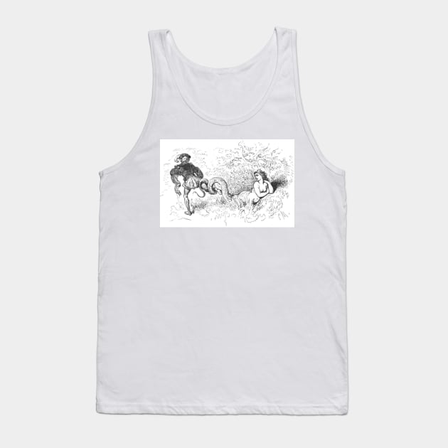 The mythology of the Rhine #5 Tank Top by Kuvitus Ryu Designs